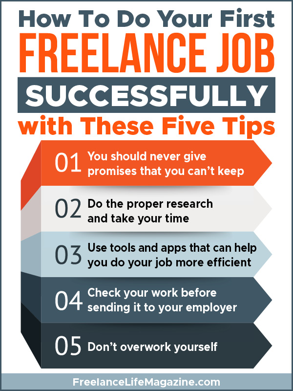 How To Do Your First Freelance Job Successfully With These Five Tips