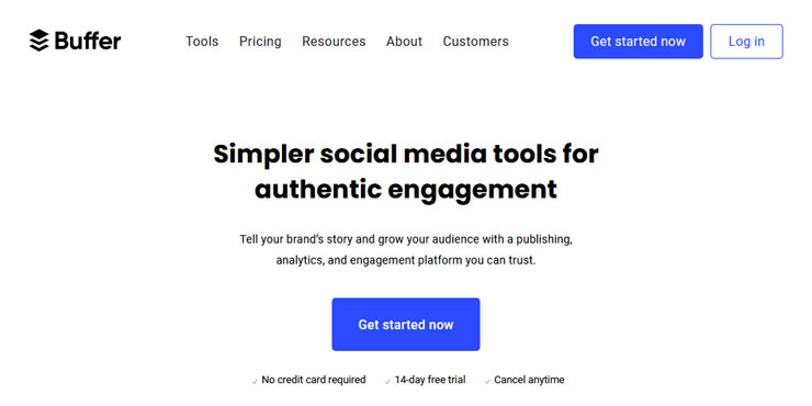 Buffer Social Media Tools