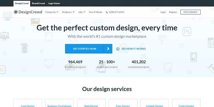 DesignCrowd Design Marketplace