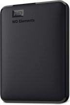 Portable external hard drive WD 2TB Elements HDD, USB 3.0