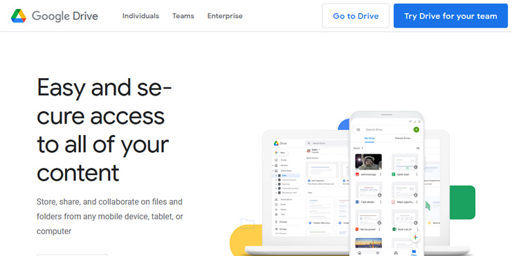 Google Drive Cloud Storage